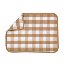 Pack Of_6 Cotton Checkered Kitchen Towel Sets (Beige) - GillKart