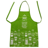 Cotton Printed Aprons (Green, Size: 24x32 In) - GillKart