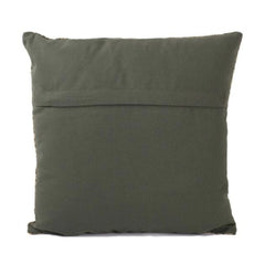 Pack Of_2 Cotton Printed Cushion Cover Sets (Green, Size: 16x16 In) - GillKart