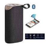 Plastic Rubber Wireless TG111 Bluetooth Speaker (Black)