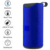 Plastic Rubber Wireless TG113 Bluetooth Speaker (Blue)