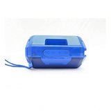 Plastic Rubber Wireless AO105 Bluetooth Speaker (Blue)