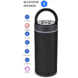 Plastic Rubber Wireless KT125 Bluetooth Speaker (Black)