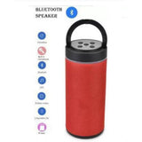 Plastic Rubber Wireless KT125 Bluetooth Speaker (Red)