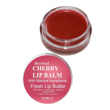 Unisex Herbal Dark And Chapped Lips Cherry Lip Balm (10gm)