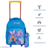 Indian Riders Sweet girl School Kids Bag - 16 Inch- Queen BLUE School Bag Trolley Bag ( 30 L) Waterproof Trolley (Light Blue, 30 L)