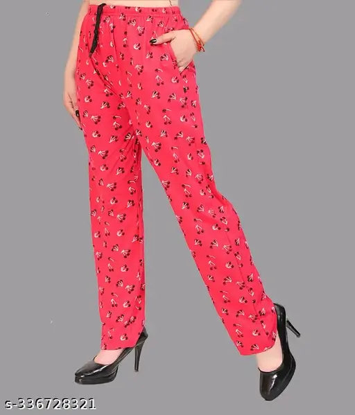 Women's Cotton Lower | Track Pant | Pyjamas | Regular Fit | Nightwear and Lounge wear