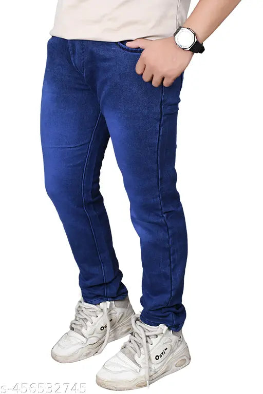 LOOK DIVINE DENIM JEANS FOR MEN (PACK OF 1)