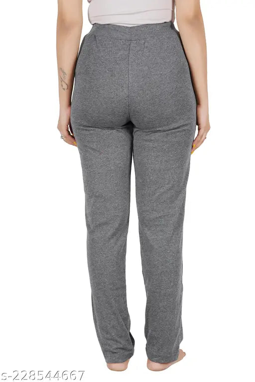 RILO Women's Hosiery Cotton Lower Track Pant Pyjama With Both Sides Pocket