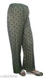 Print plazo floral riyon print trouser bottom wear