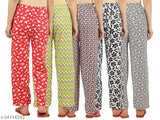 WOMEN'S MULTI COLOR PAJAMA - PRINTS MAY VARY