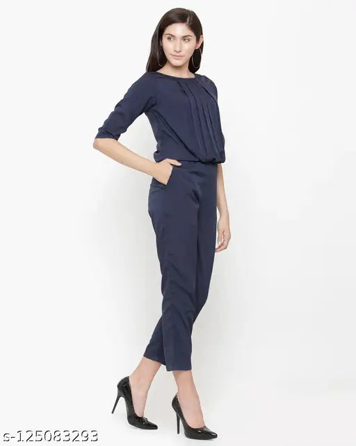 Women Blue Jumpsuit