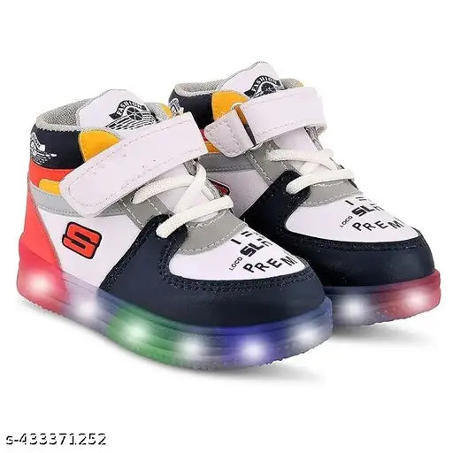 Kids LED Light boys and girls led lighting comfortable waterproof elegant shoes