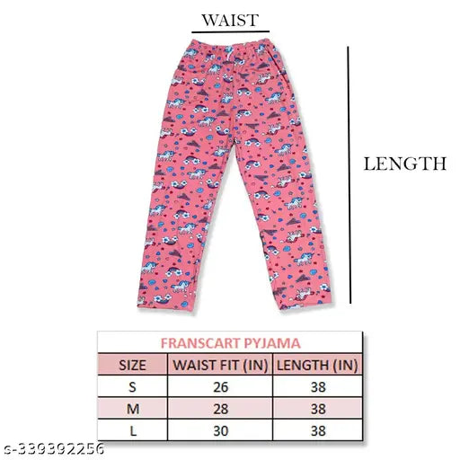 Multicolor Women Pyjama Pant Pack Of 5