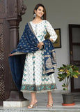 PLUS/BIG/LARGE/EXTRA SIZE ANARKALI LONG KURTA WITH DUPATTA PARTY DRESS