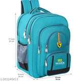 SB Fashion V-1 75L Large size School Bag for 5 to 10 Class Students for Unisex ( Blue) | Tiffin bags + stationary bag|