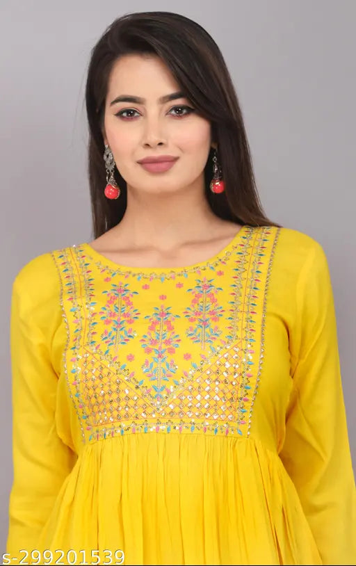 Shivang Anarkali Embroidery Kurta