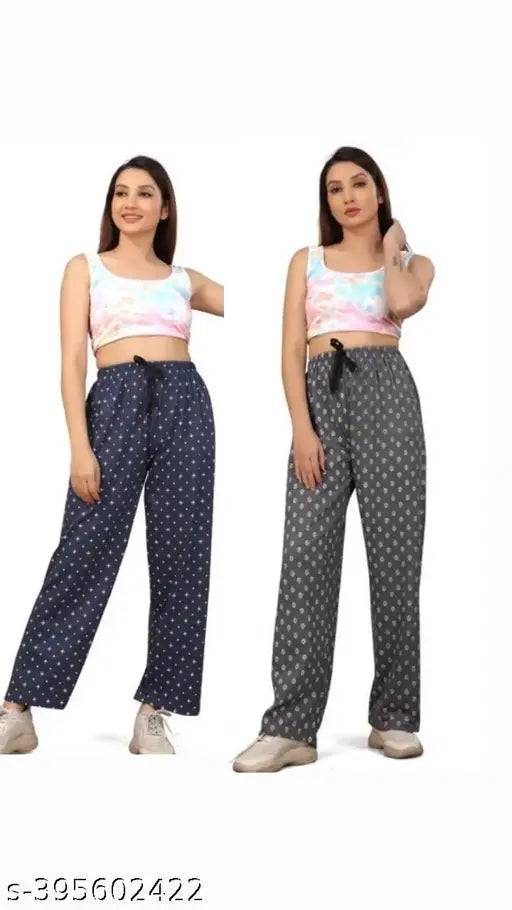 women night wear cotton pjyamas pack of 2 pis