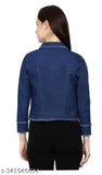 TRENDY CLASSIC GRACEFUL WOMEN JACKET/WAIST COAT FOR WOMEN AND GIRLS (DARK BLUE)