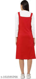 Cotton Lycra Dungaree Skirt with Top for Women Jumpsuits