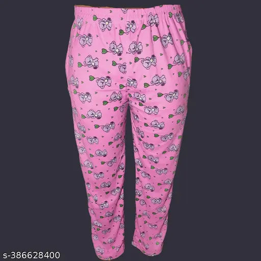 Fancy Pyjamas | Women's and Girl's Cotton Lower | Track Pant | Nightwear and Lounge wear