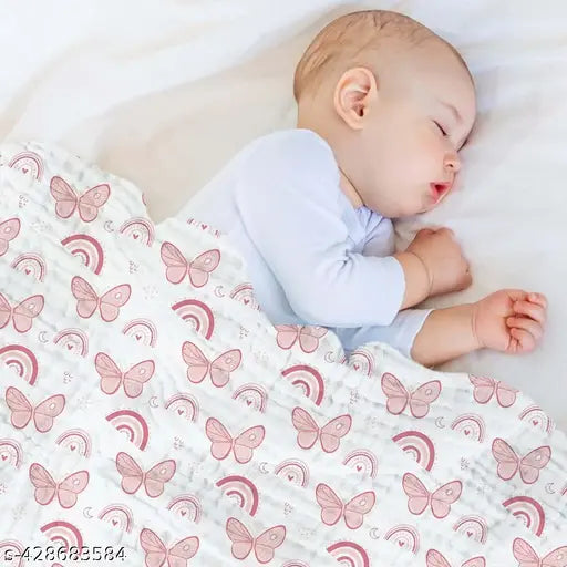 Baby Muslin Swaddler or blanket -pack 3