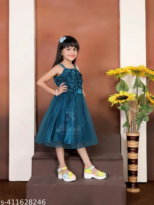 Baby Girls Latest Stylish Fancy Casual Dresses