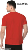 Polyester Penguin Red Short Sleeves Printed Tshirts_low_ASP