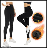 XXL - Winter Warm Thermal Fleece Thick Women Slim Fit High Waist Leggings