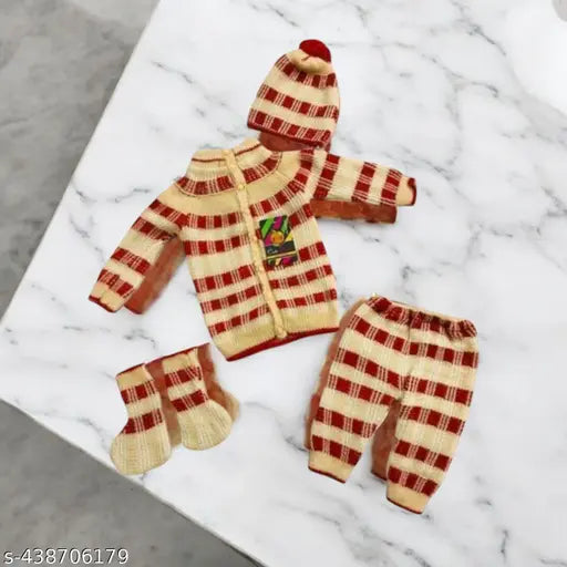 New Born Baby Woolen Baby Set