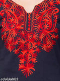 Winter kurta, woolen kurti, embroidery kurti