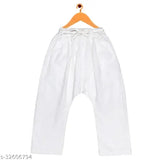 SHOPPERTREE SOLID WHITE PYJAMA FOR GIRLS