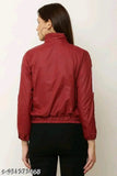 Women Jackets Maroon