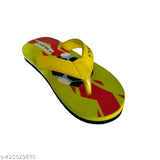 Yellow Football Kid Slipper