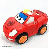 Mini Cartoon Car for Kids, Pull Back Racing Car, Convert from Car to Robot, Friction Car Powered