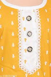 Lovely Fashion Girls Party(Festive) Kurta Pant Yellow