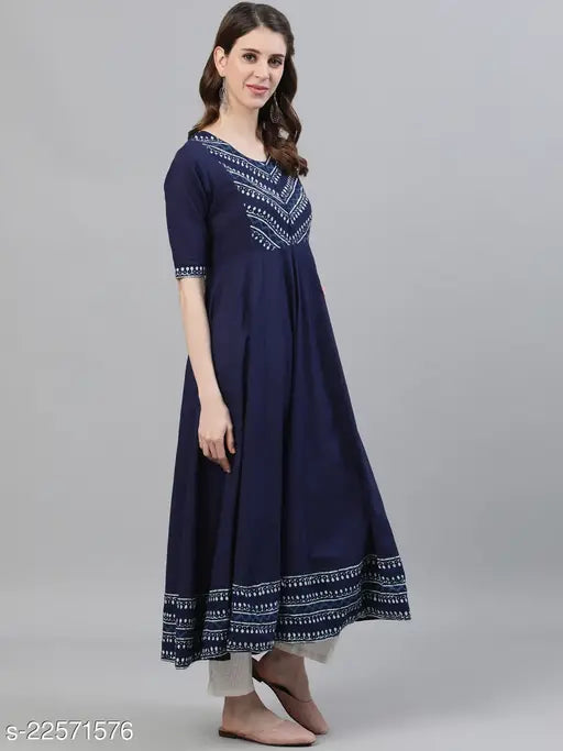 Fancy Cotton Printed Kurtis