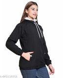 women Full Sleeves Winter Windcheater Jackets Regular Fit Trendy Look & Designs