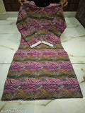 Wooleen Printed Kurti With Lace work