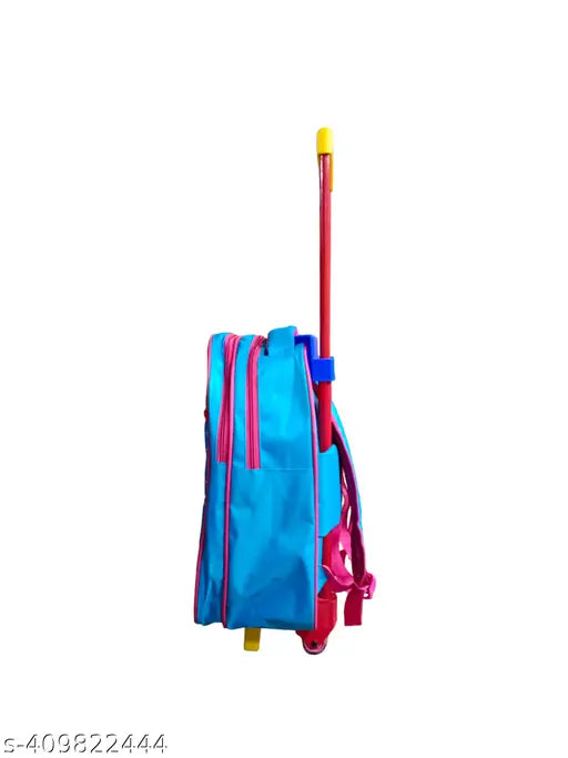 Indian Riders Beauty Girl School Kids Trolley Bag - 16 Inches- School Bag Trolley Bag Waterproof Trolley (Multicolor, 25 L) BLUE