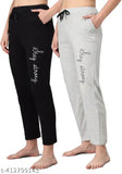 pack of 2 pyajamas black and grey