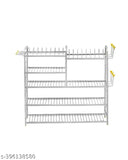 Layer 18 x 24 inch Kitchen Dish Rack/Kitchen Utensils Stand(Stainless Steel)