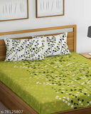 Combo of Jaipuri Pure Cotton Double Bedsheet 2 Bedsheet with 2 Pillow Cover