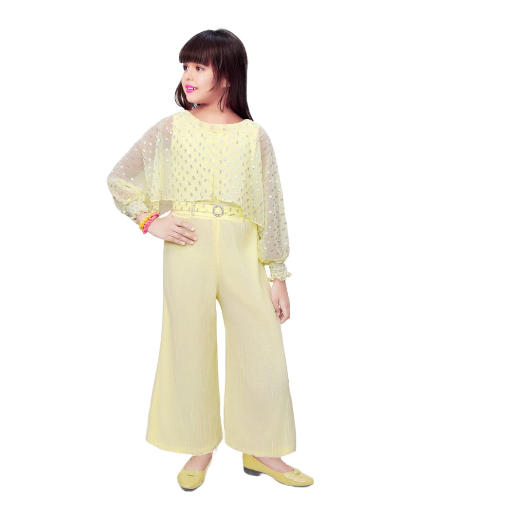 Baby Girl Yellow jumpsuit - GillKart