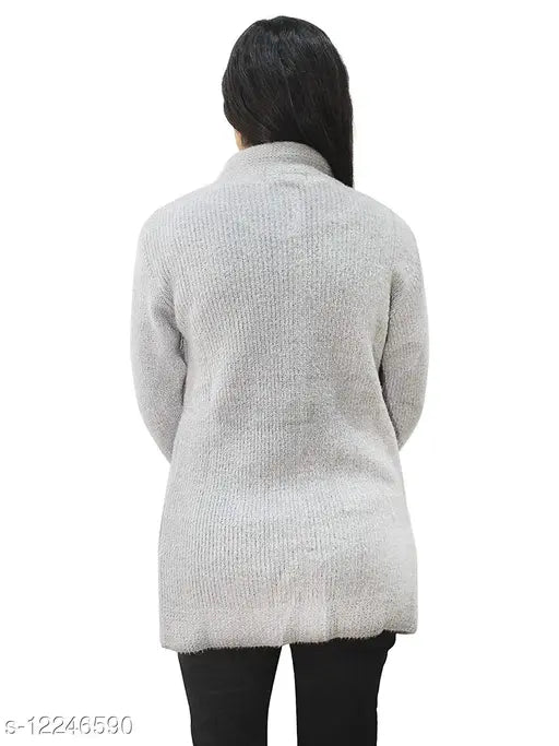 Beautiful Soft Woollen Buttoned Cardigan