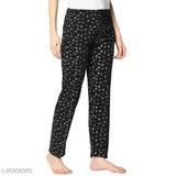 Women Printed StraightFit Multicolor Trousers