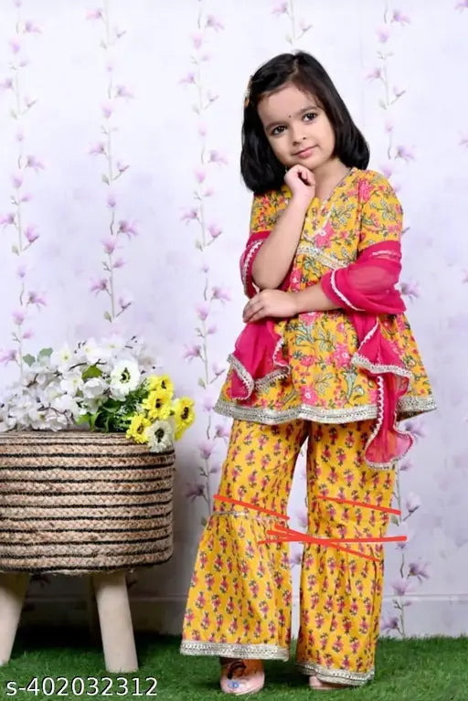 Surbhi Kurti-Sharara set & dupatta