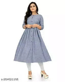 COTTON STRIPES KURTI