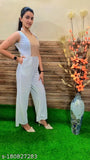 TRENDY PARTY WEAR JUMPSUIT WITH SEQUENCE