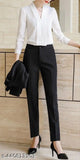 Saram Fashion Women Formal Pant / Women trouser / Trouser For Women / Women Trouser For Office / Women Pant